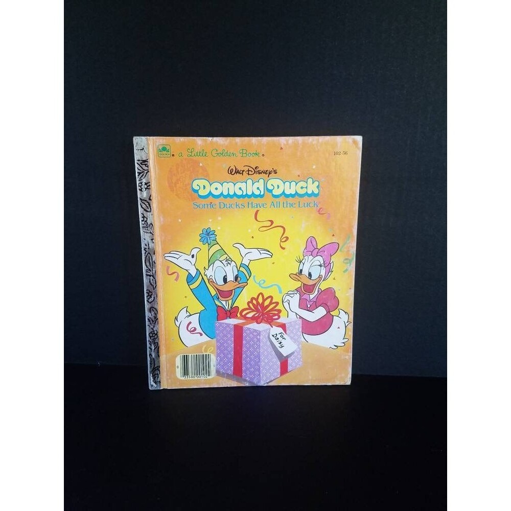 Little Golden Book, Donald Duck, Some Ducks Have All The Luck